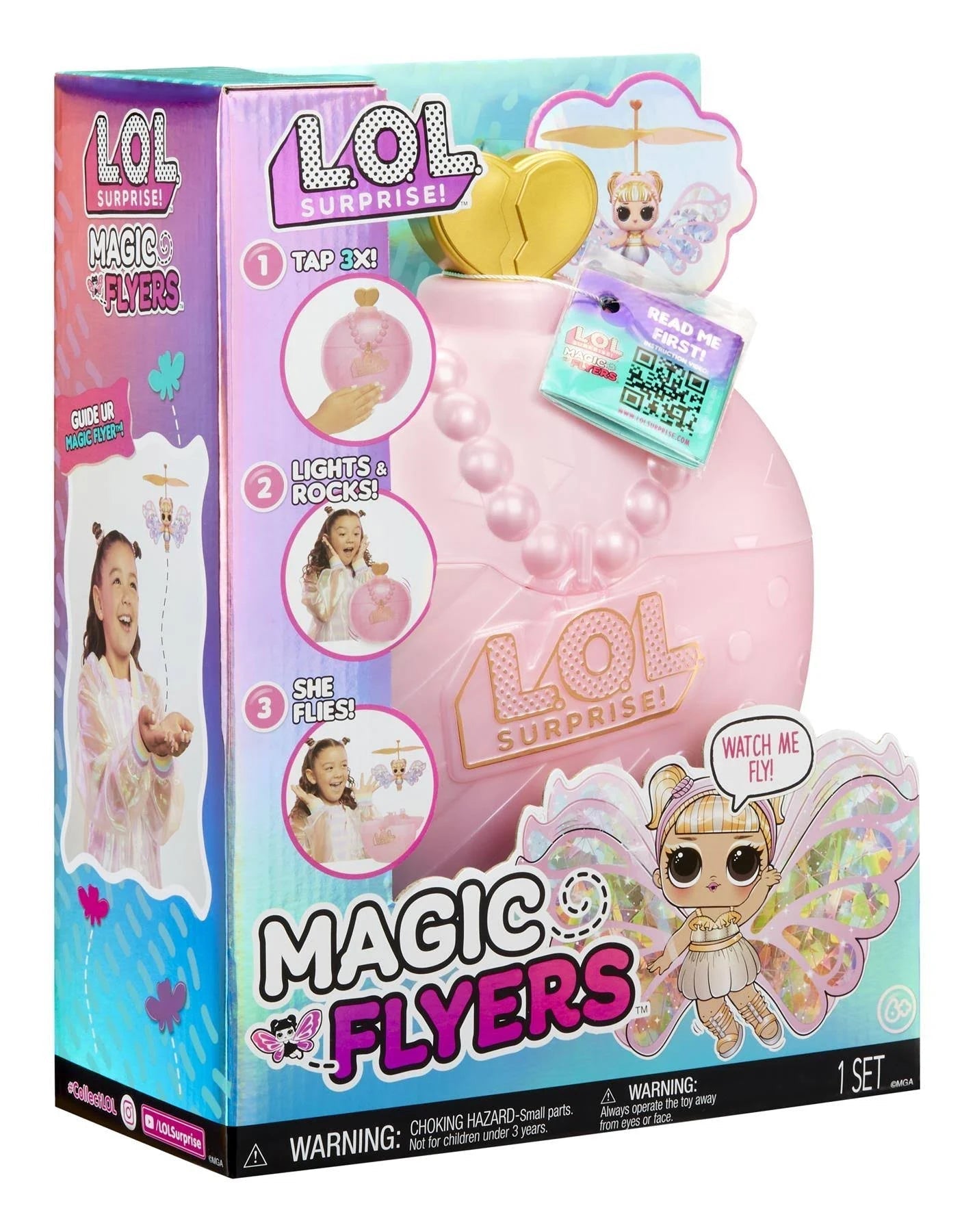 LOL Surprise Magic Flyers Flutter Star Hand Guided Flying Doll NEW